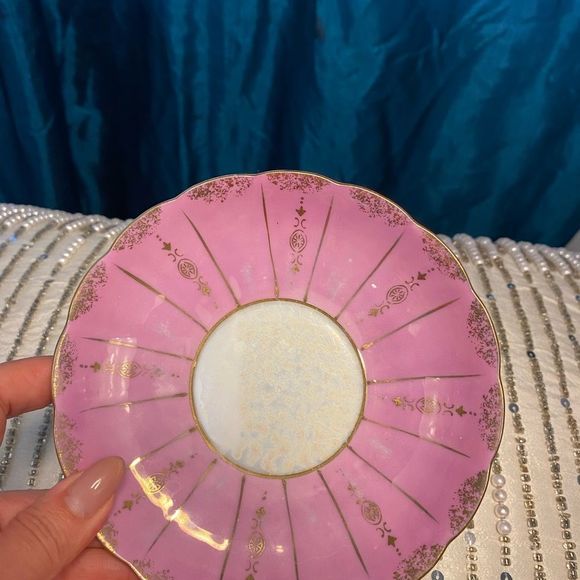 Thames porcelain tea cup and saucer set, vintage - Picture 8 of 14